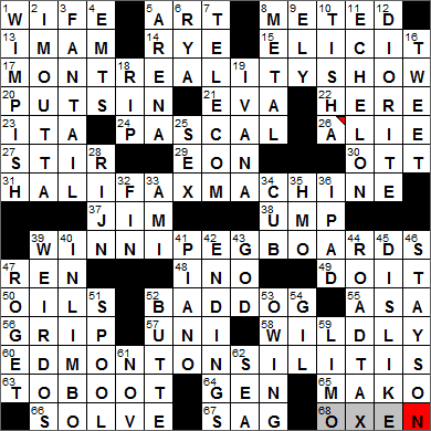 LA Times Crossword Answers 9 May 14, Friday