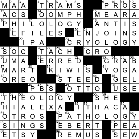 1114-23 NY Times Crossword 14 Nov 23, Tuesday 