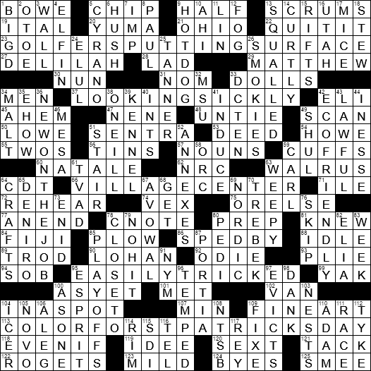 Kewpie And Kachina Crossword Clue Archives Laxcrossword Com