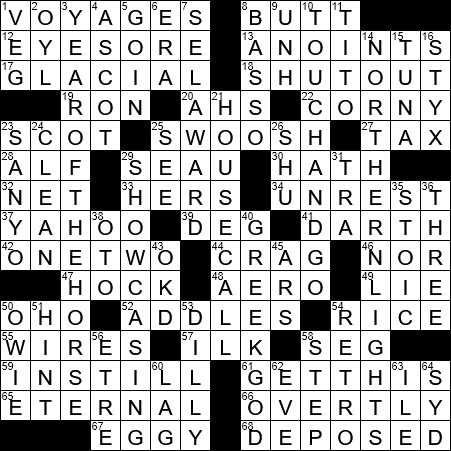 gallant crossword clue