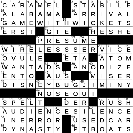 Munich single crossword puzzle clue