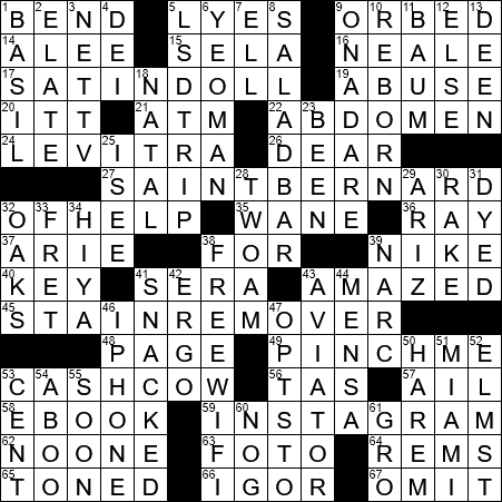 Gale Family Creator Crossword Clue Archives Laxcrossword Com