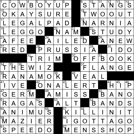 Ford Muscle Cars Familiarly Crossword Clue Archives Laxcrossword Com