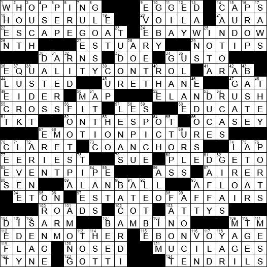 Serengeti Stampede Crossword Clue Archives Laxcrossword Com