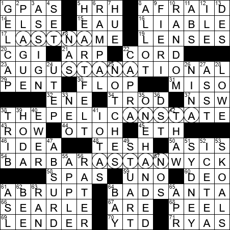 Star Wars Sfx Crossword Clue Archives Laxcrossword Com