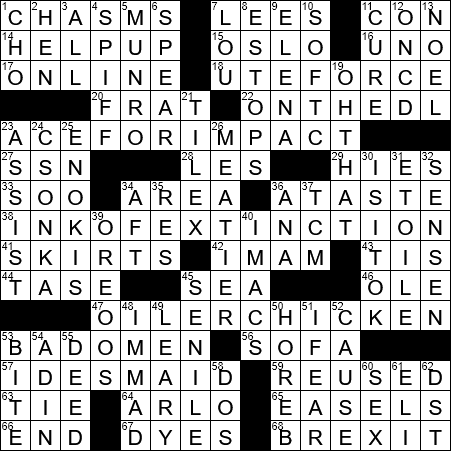 difficult assignment crossword clue 9 letters