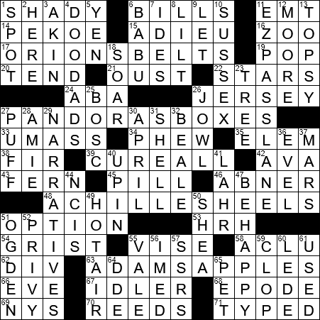 First Mortal Woman S Moving Supply Crossword Clue Archives Laxcrossword Com