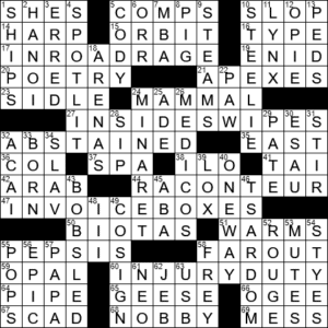 crossword laxcrossword papaya enzyme