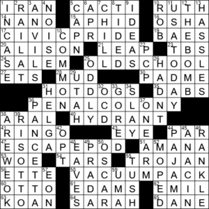 Tough Question Crossword Clue 6 Letters