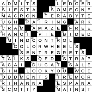 Section Of A Sentence Crossword Clue