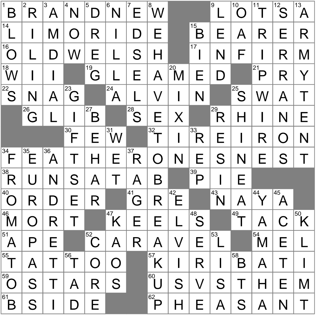 Mint crossword clue Archives LAXCrossword com