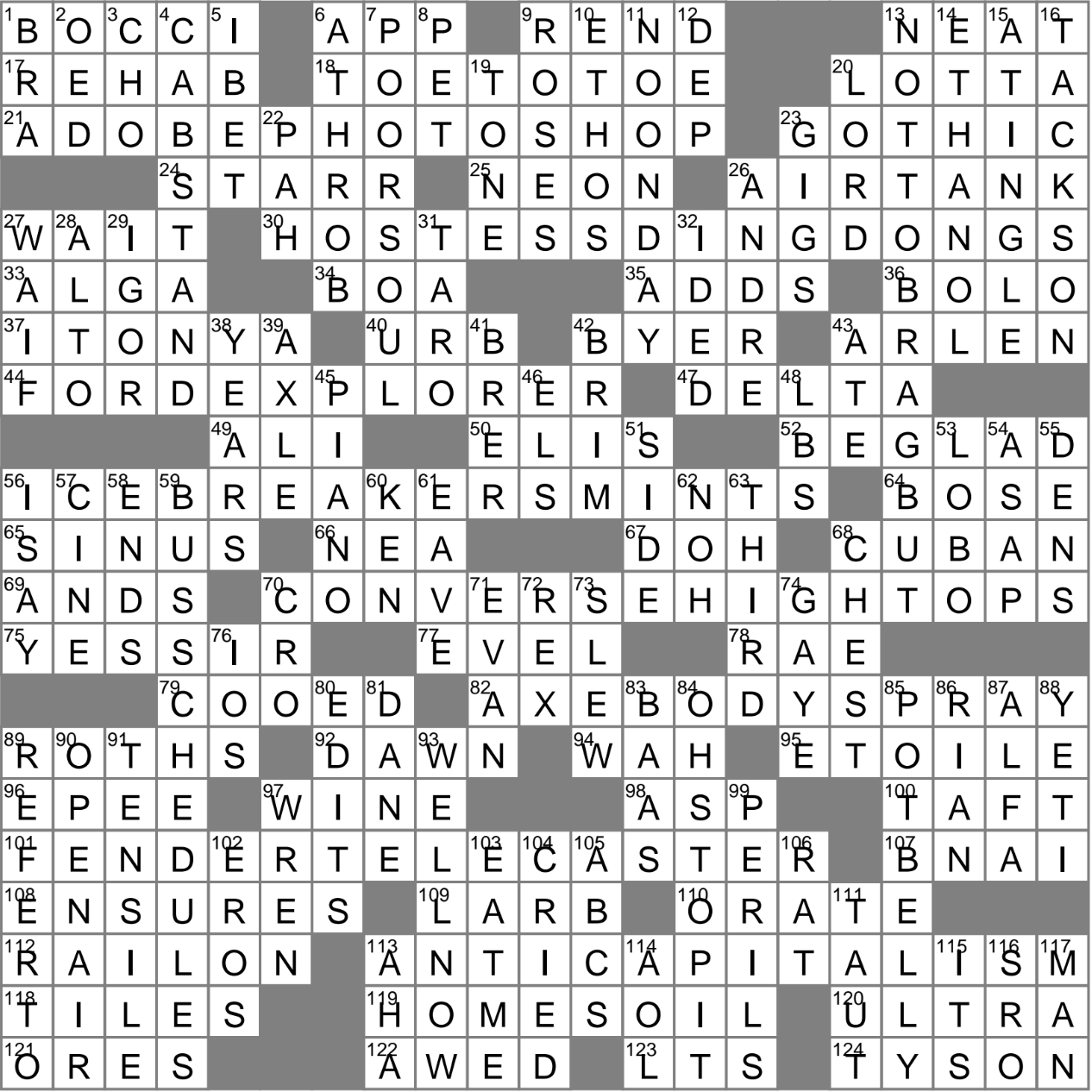LA Times Crossword 26 Feb 23, Sunday 