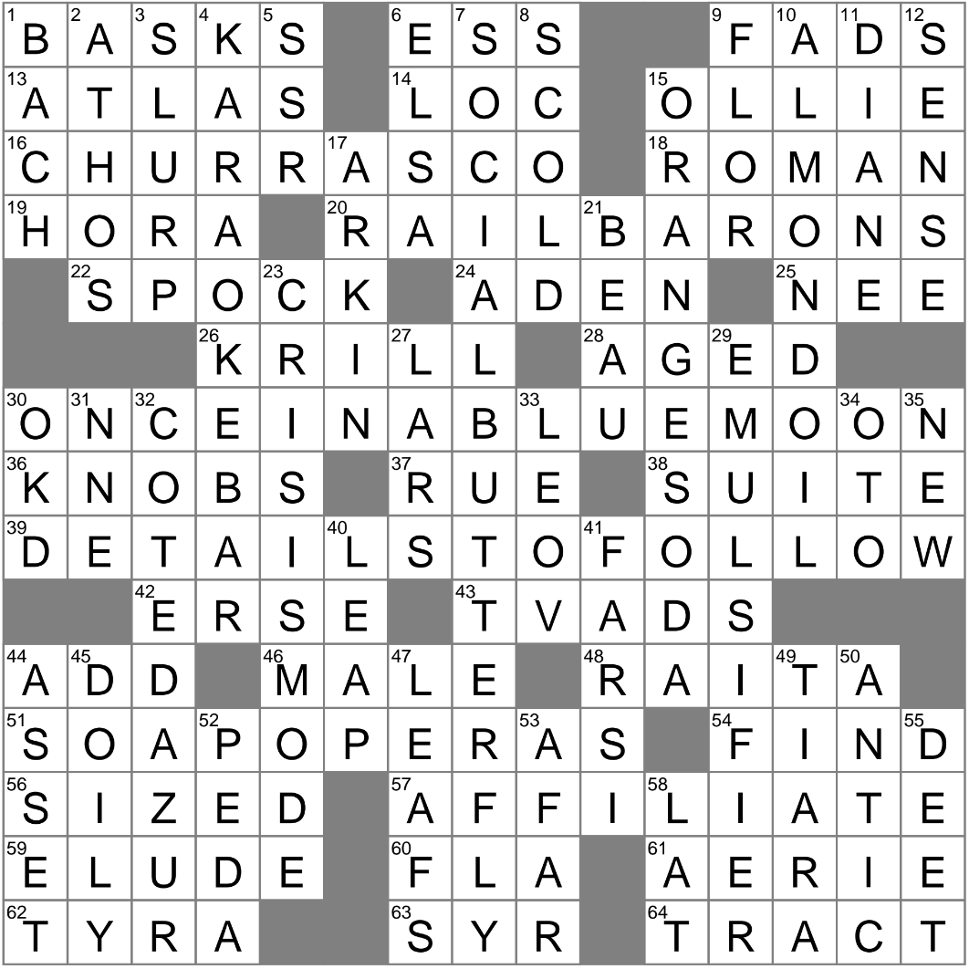LA Times Crossword 9 Sep 23 Saturday LAXCrossword com