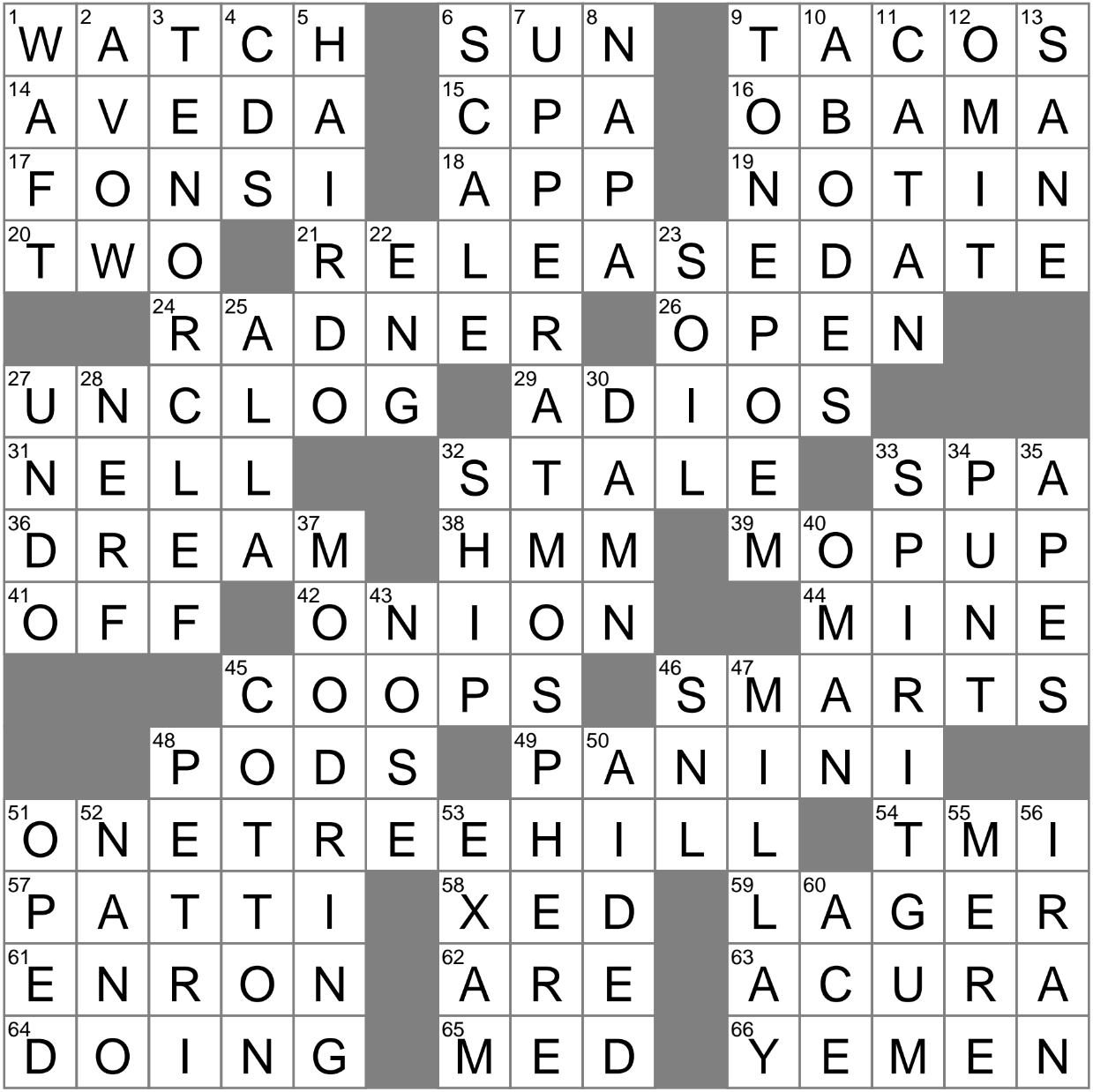 NYT Crossword Answers for Nov. 2, 2023 - The New York Times