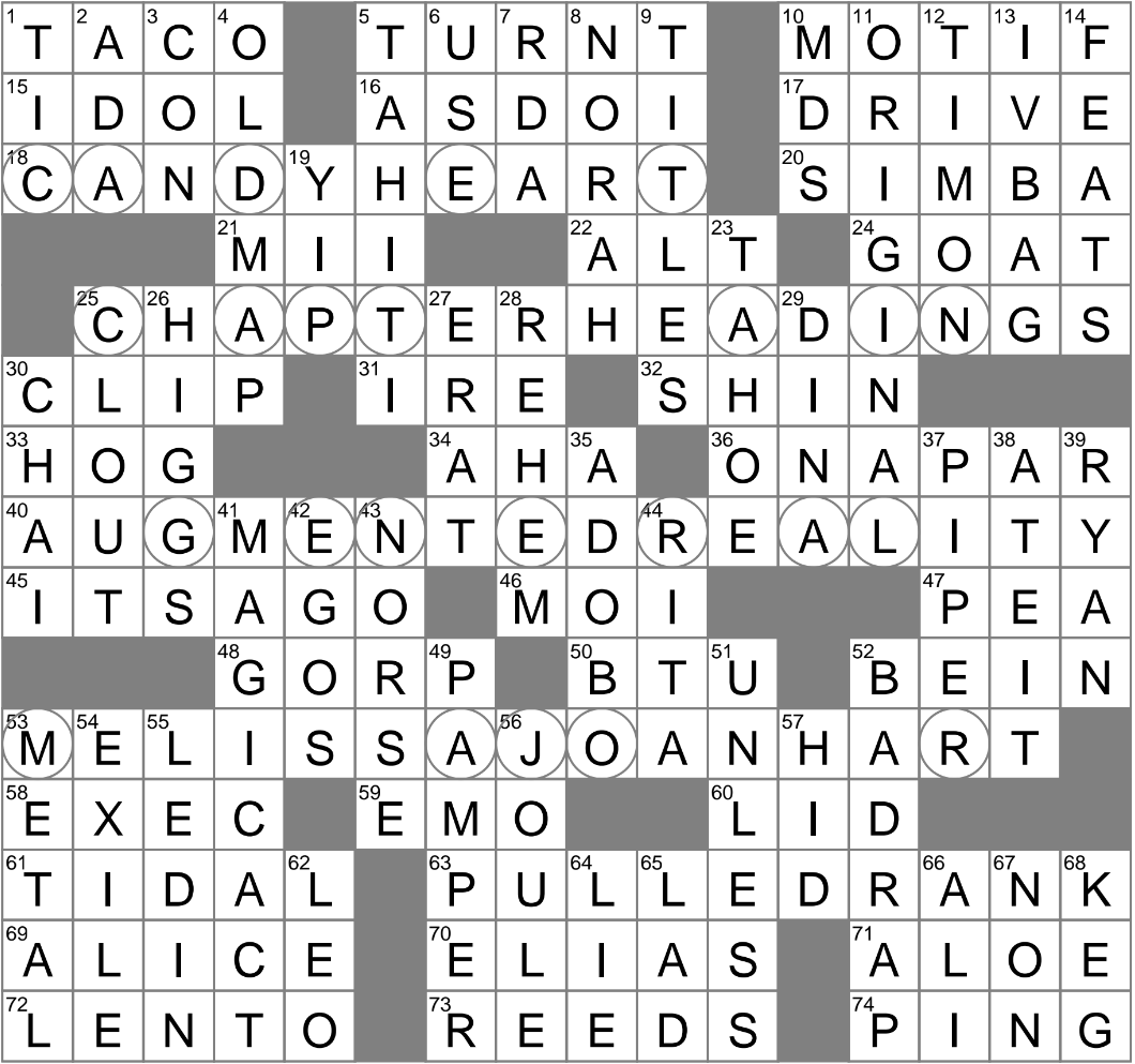 Tricks that are also a treat? crossword clue Archives LAXCrossword com